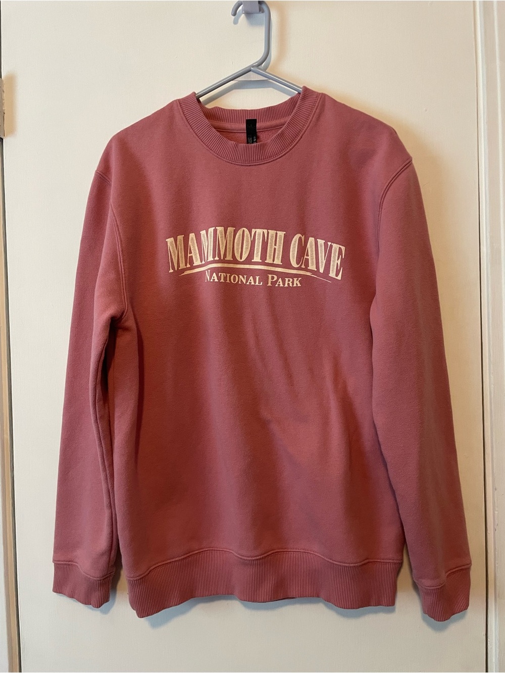 Mammoth Cave National Park Crewneck Sweatshirt - Dusty Rose